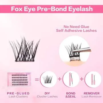 Stick on Lashes - Self Adhesive, Glue-Free Naturals