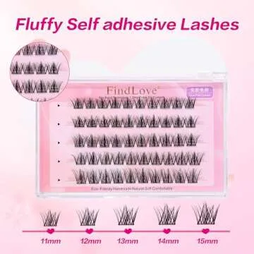 Stick on Lashes - Self Adhesive, Glue-Free Naturals
