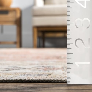 nuLOOM 5' x 8' Washable Area Rug - Stylish & Practical