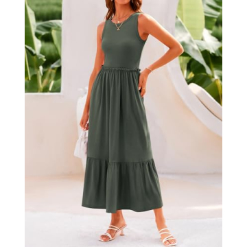 BTFBM Sleeveless Summer Dress 2024 for Women