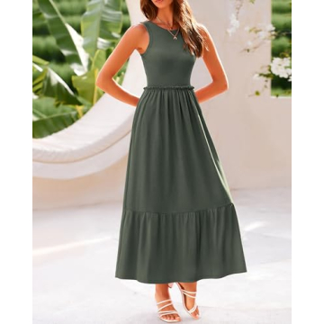 BTFBM Sleeveless Summer Dress 2024 for Women