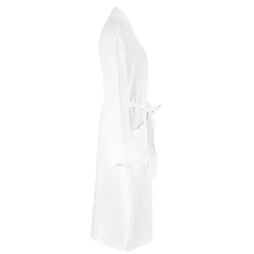ORMES Muslin Unisex Bathrobe 100% Turkish Cotton Soft