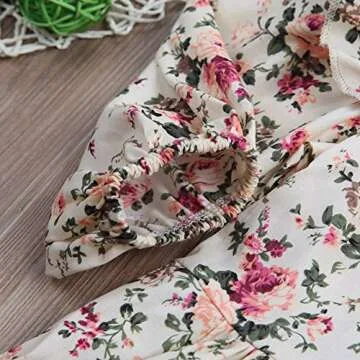 BiggerStore Infant Baby Girl Twins Long Sleeve Ruffles Romper Bodysuit Outfit Clothes