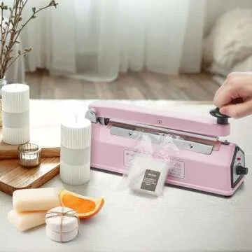 METRONIC 8 inch Manual Heat Sealer for Plastic Bags