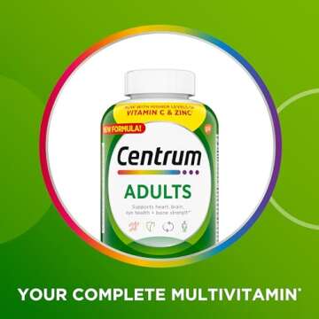 Centrum Adult Multivitamin/Multimineral Supplement with Antioxidants, Zinc, Vitamin D3 and B Vitamin...
