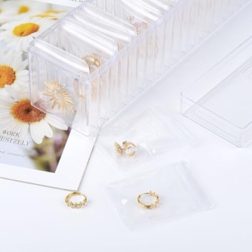Elegant Portable Acrylic Jewelry Organizer for Women