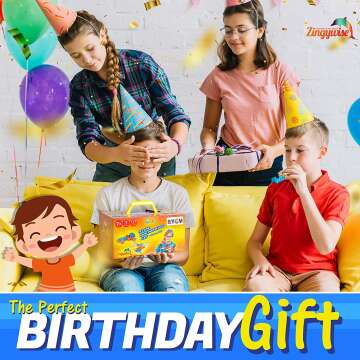 STEM Building Toys 171Pcs 7-in-1 Set for Kids