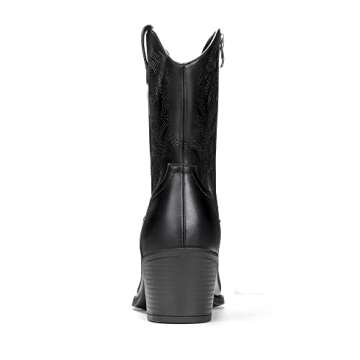 DREAM PAIRS Women's Cowboy Boots, Stylish & Comfortable