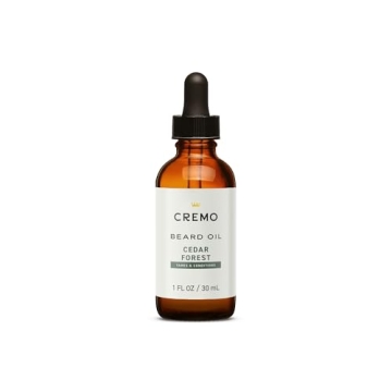 Cremo Beard Oil Revitalizing Cedar Forest Softens and Nourishes