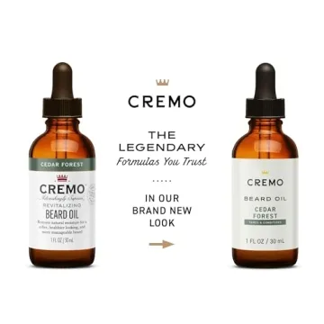 Cremo Beard Oil Revitalizing Cedar Forest Softens and Nourishes