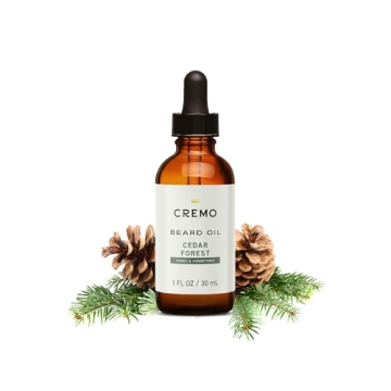 Cremo Beard Oil Revitalizing Cedar Forest Softens and Nourishes