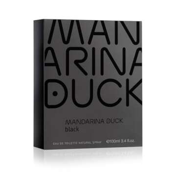 Mandarina Duck Black EDT Spray for Men, 3.4 oz