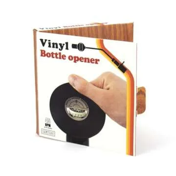 Gift Republic Vinyl Record Shaped Bottle Opener