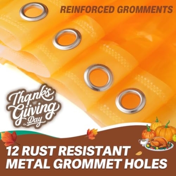 Vibrant Ga-Geetopia 3D Orange Shower Curtain Liner