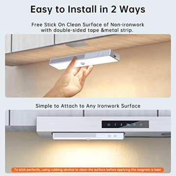 LED Closet Light with Charging Station for Every Room