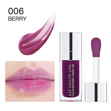 Hydrating Lip Glow Oil - Non-Sticky Moisturizing Gloss