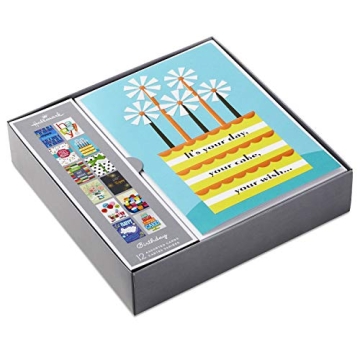 Birthday Greeting Cards - Assorted Pack of 12