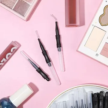 100 Pcs Eyebrow Brushes - Perfect for Lamination and Grooming