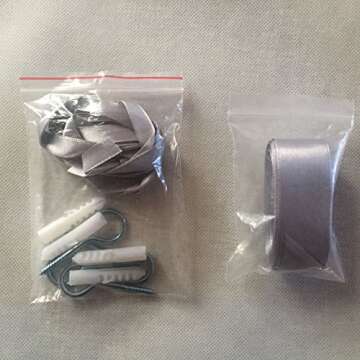 Joyreap 4 Corners Post Canopy Bed Curtain for Girls & Adults - Royal Luxurious Cozy Drape Netting - Cute Princess Bedroom Decoration Accessories(Gray-Blue, Twin)