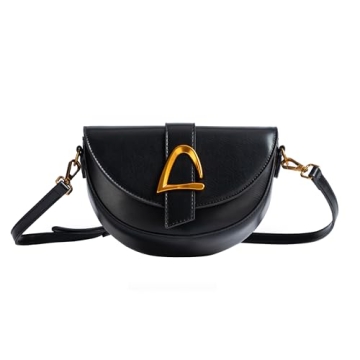 Coucoland Crossbody Bags for Women - Shoulder Bag Faux Leather Bag Saddle Clutch Purse Flap Handbags...