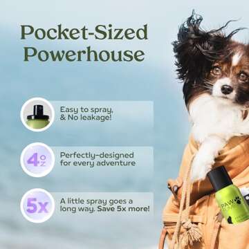 PAWFUME Premium Grooming Spray Dog Spray Deodorizer Perfume For Dogs - Dog Cologne Spray Long Lasting Dog Sprays - Dog Perfume Spray Long Lasting After Bath- Dog deodorizing Spray (Lavender)