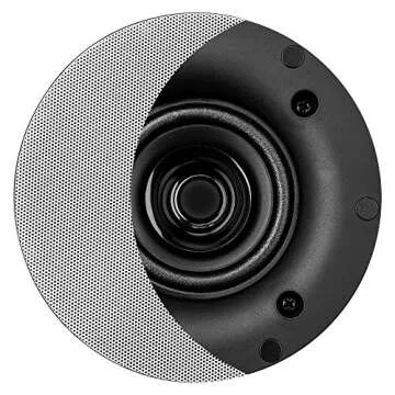 OSD 3" in Ceiling Speaker Pair 60W, Trimless Magnetic Grill, Paintable Grille ACE400