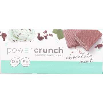 Power Crunch Original Chocolate Mint Protein Bar, 1.4 Oz