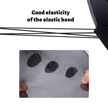 Fishdown Costume Butterfly Angel Wings，Costume Accessories for Kids，Birthday Halloween Cosplay Party Favors (Butterfly-Black)