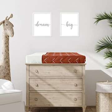 Sweet Jojo Designs Boho Arrow Changing Pad Cover - Chic for Baby Nurseries