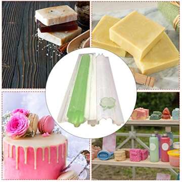 Crystal Epoxy Resin Mold for Cake and Soap Designs