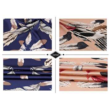 Satin Silk Head Scarf Neckerchief, Women Hair Neck BandanaThin Soft Scarfs for Spring Summer, Mom Grandma Best Friend Sister Wife Girlfriend Gift