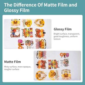 DTF Transfer Film Roll 13" x 328ft - Premium A3+ DTF Film Roll, Single Sided Glossy Clear PreTreat PET Heat Transfer Paper, Cold and Hot Peel, Direct to Film for T-Shirts Textile