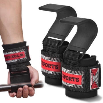 WYOX Weight Lifting Hooks - Ultimate Lifting Support
