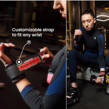 WYOX Weight Lifting Hooks - Ultimate Lifting Support