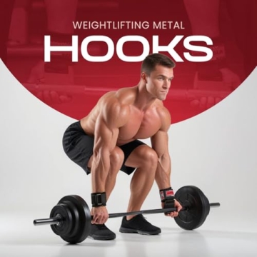 WYOX Weight Lifting Hooks - Ultimate Lifting Support