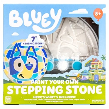 Bluey Paint Your Own Stepping Stone Kit for Kids