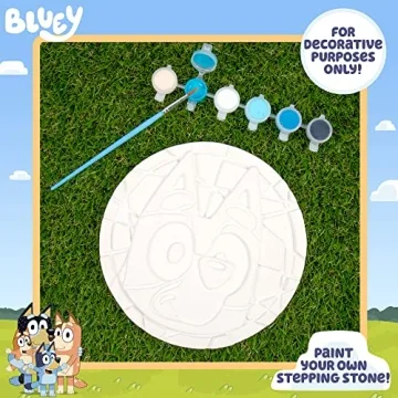 Bluey Paint Your Own Stepping Stone Kit for Kids