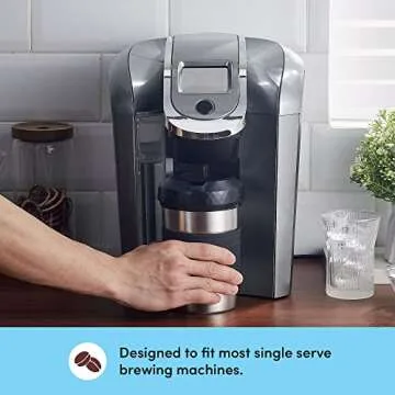 HyperChiller The Original but NEW Stainless-Steel HC2SS Patented Iced Coffee/Beverage Cooler Ready in One Minute, Reusable for Iced Tea, Wine, Spirits, Alcohol, Juice, 12.5 oz, Stainless Steel