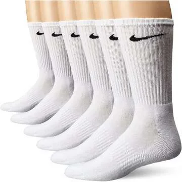 Nike Performance Cushion Crew Socks - 6 Pair Pack for All-Day Comfort