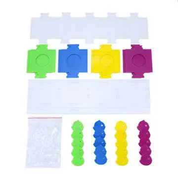 Bird Intelligence Training Toy Color Separation Coin Box Education Interactive Playing Puzzle Toy for African Grey Parakeet Cockatiel Cockatoo Finch Canary Budgie Conure Lovebird Amazon