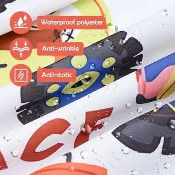 FaHaner Kids Haircut Cape Adjustable for Fun Haircuts