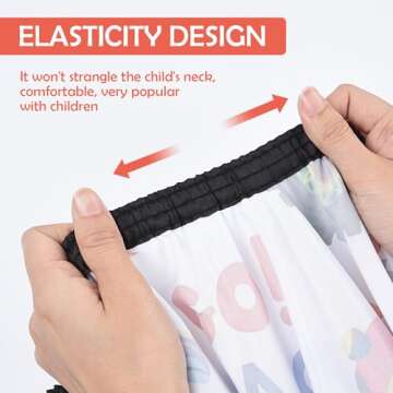 FaHaner Kids Haircut Cape Adjustable for Fun Haircuts