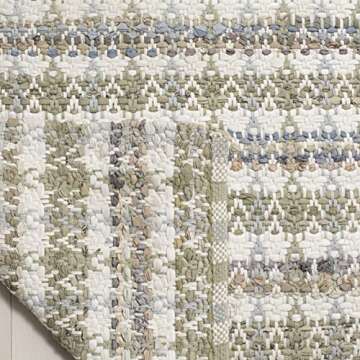 Handmade Cotton Area Rug - Durable and Stylish for Your Home