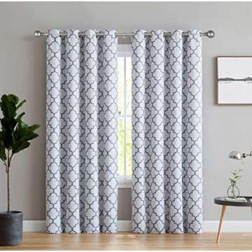 KAMANINA 1 Inch Curtain Rod Telescoping Single Drapery Rod 66 to 144 Inches (5.5-12 Feet), Silver Heavy Duty Curtain Rods for Windows, Round Finials