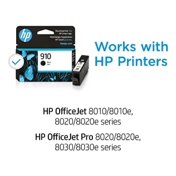 HP 910 Black Ink Cartridge for OfficeJet Series