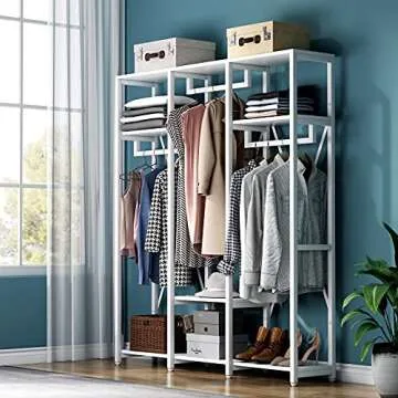 LITTLE TREE 59-Inch Freestanding Closet Organizer