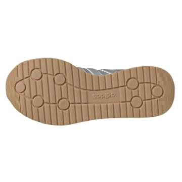 adidas Women's Run 72 Sneaker, Solid Grey/Matte Silver/Grey, 7.5