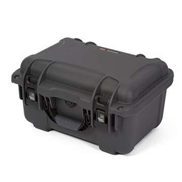Nanuk Case w/Padded Divider - Graphite 918-2007