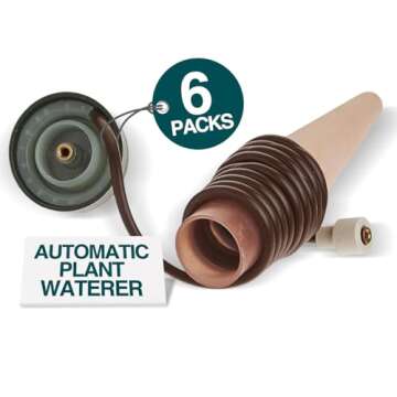 Blumat Classic Plant Watering Stakes - Self-Watering Insert for Indoor and Outdoor Plants - Automati...