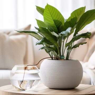 Blumat Classic Plant Watering Stakes - Self-Watering Insert for Indoor and Outdoor Plants - Automatic Slow Release Irrigation System for Potted Plants - Houseplant Care Device (6 Packs)